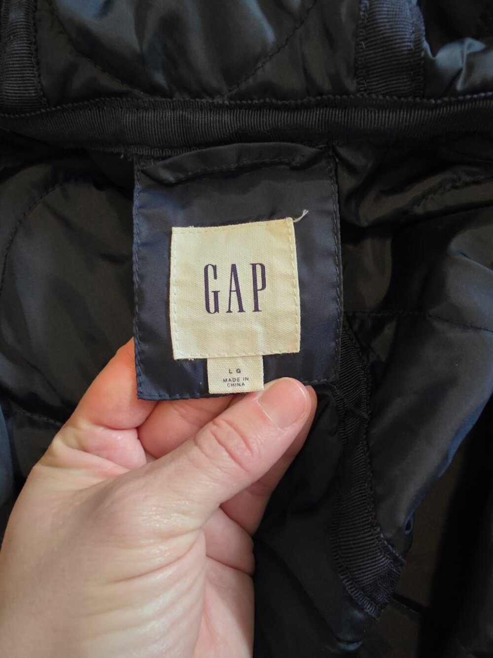 Navy Blue Gap Fall/Spring Jacket - Picture 4 of 5